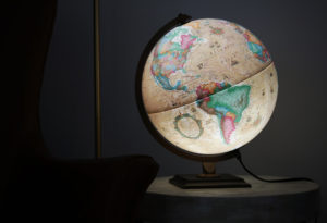 Carlyle 12 inch Desktop Illuminated Globe