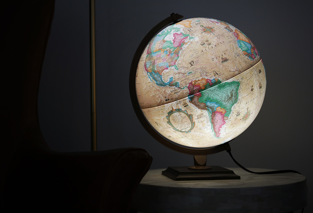 Hamilton 12 pulgadas Globo por Replogle Globes Mundial De Escritorio 