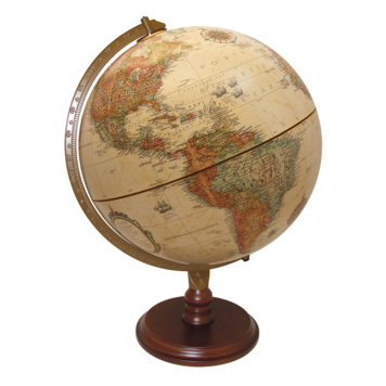Executive 6″ Antique Desk | Replogle Globes