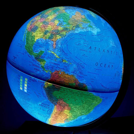30631-Standard illuminated globe