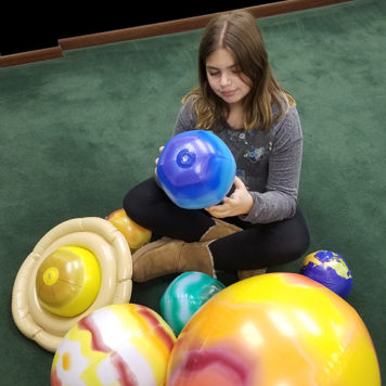17801 Inflatable solar system