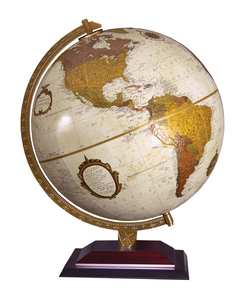 Replogle グローブ Replogle Globes Hexhedra Globe, Bronze Metallic Finish,  12Inch Diameter 37539 (並行輸入)
