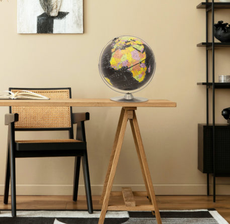Cozy,Composition,Of,Workplace,Interior,Space,With,Mock,Up,Poster