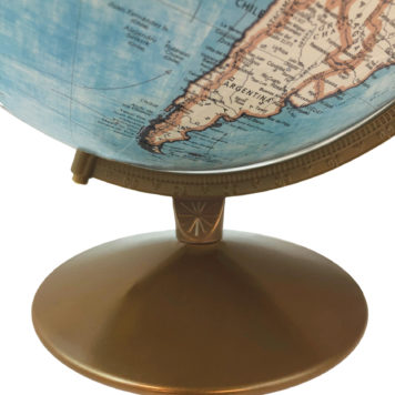thumbnail image 2 of Replogle 12 Inch Explorer Globe - Raised Relief World Map With Gold Base, Over 4000 Location Names 2 of 11