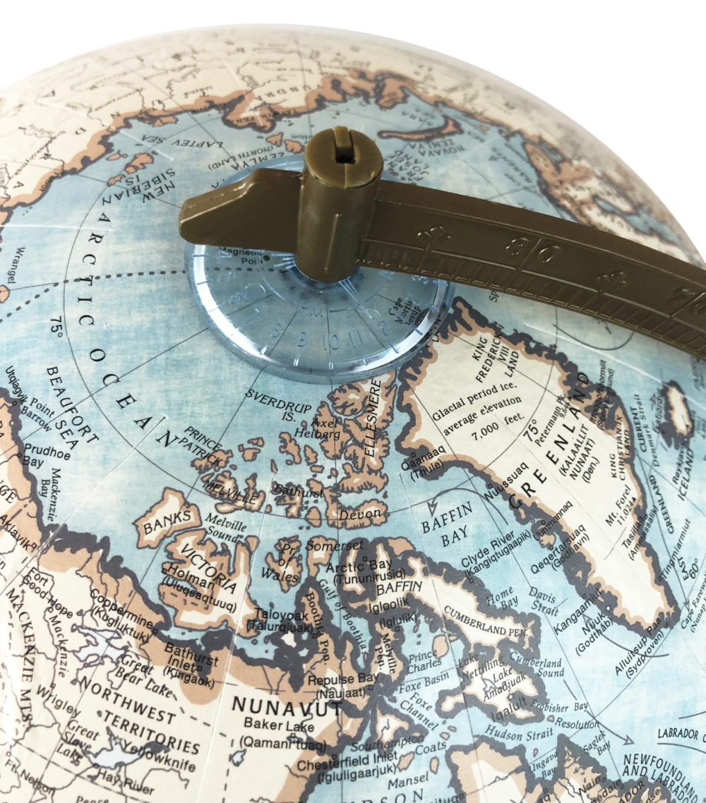 Trail Blazer 12″ Blue Raised Relief Desk – Replogle Globes | Replogle ...