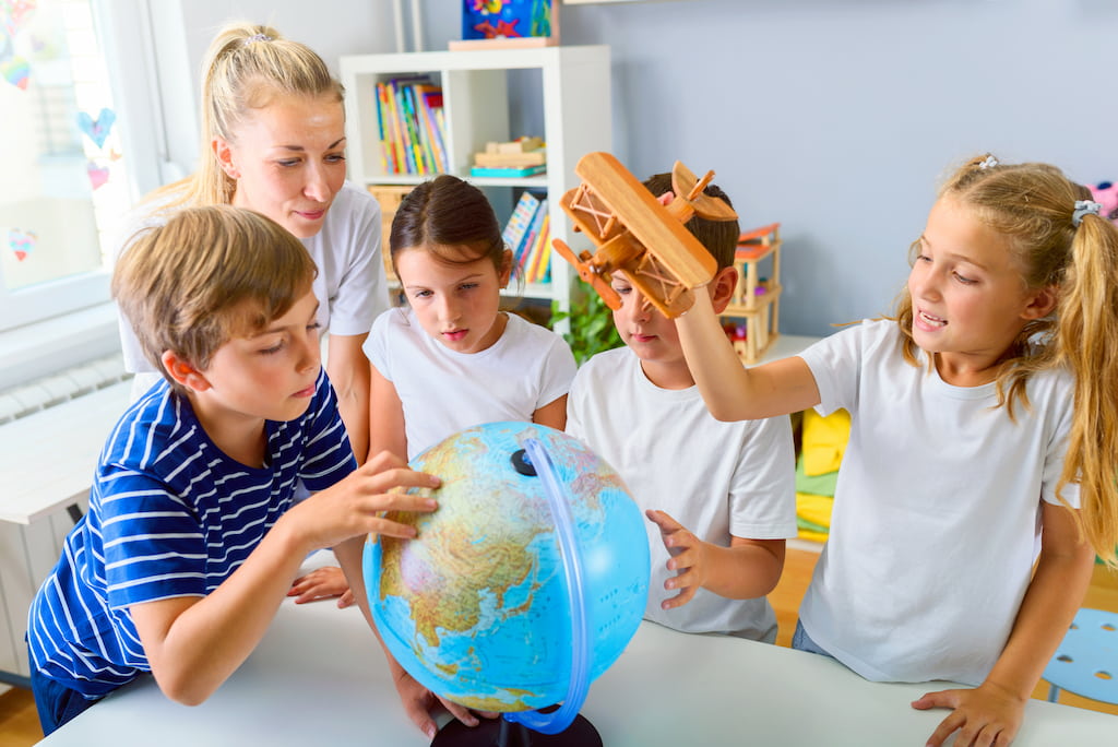 Hands-On Teaching Globe at Lakeshore Learning