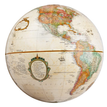 88108 Antique Globe Ball only