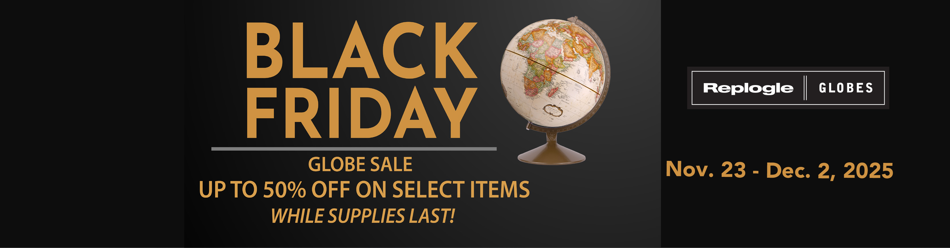 2025 BlackFriday Sale promo TOP BANNER