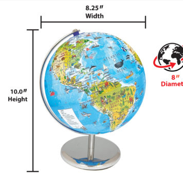 91072-Globe Dims 91072-Globe Dims