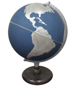 Custom-Globe-Blue-Silver