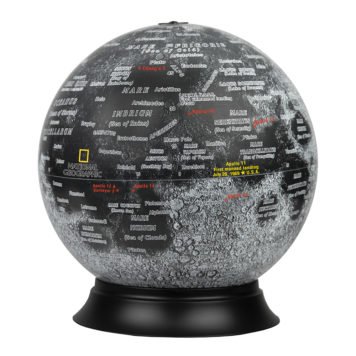 83522 Nat Geo Moon Illuminated desktop globe 83522 Nat Geo Moon Illuminated desktop globe